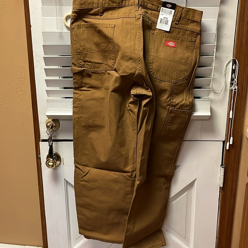 NWT Dickies camel color carpenter style work jeans